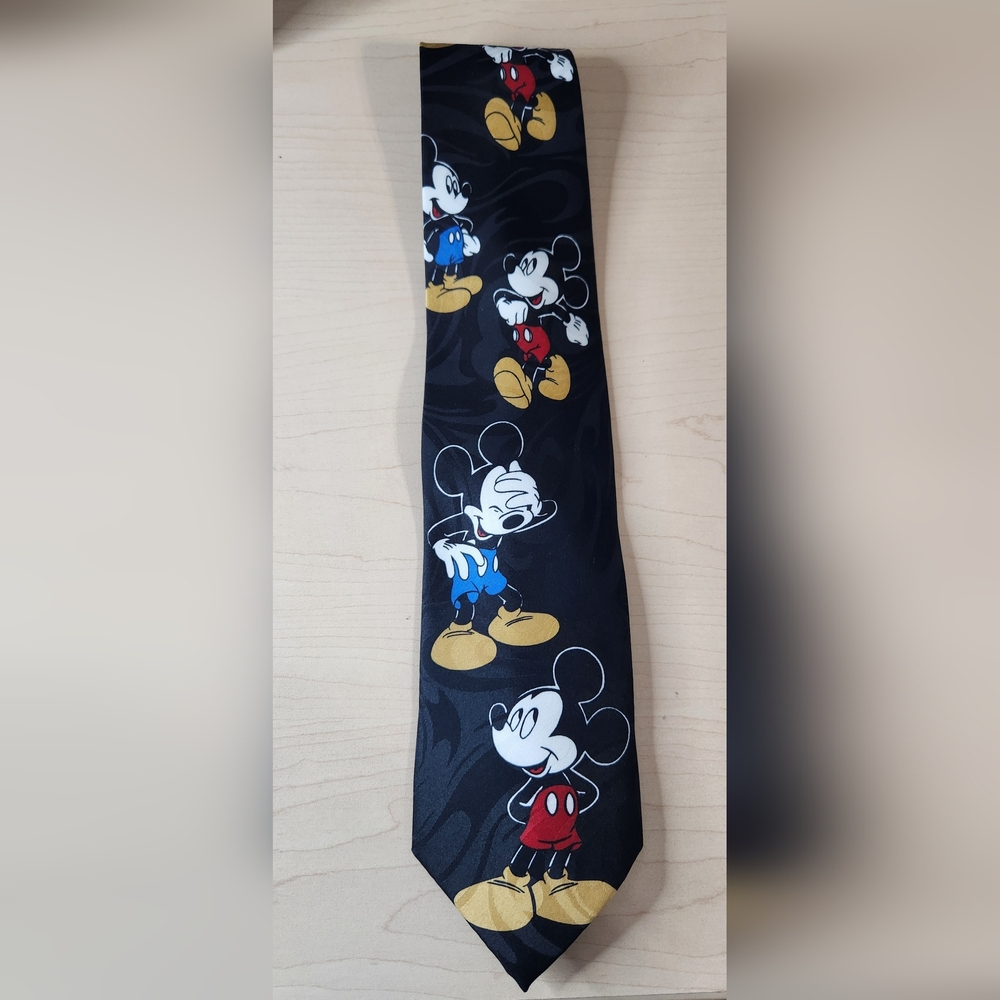Disney Mickey Mouse‎ Black Tie